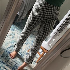 Gingham pants